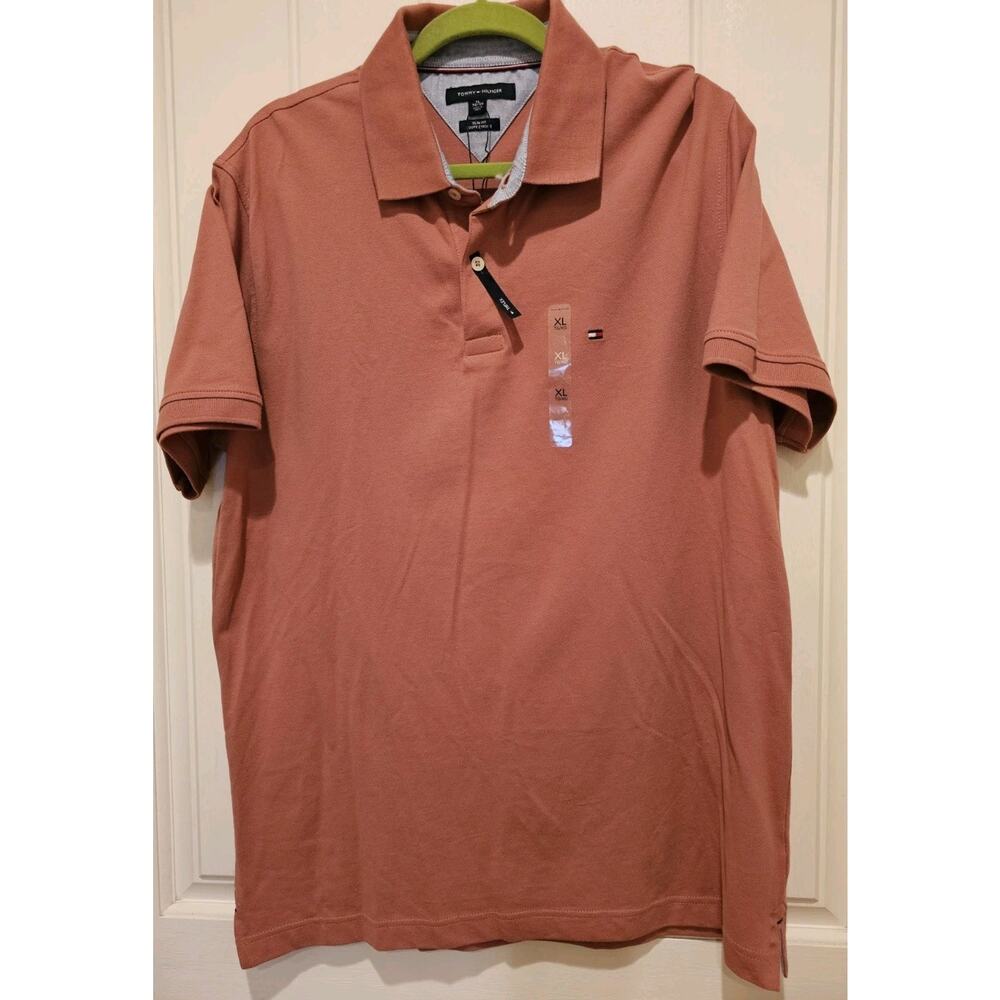 Tommy Hilfiger Polo Shirt Mens XL The Flex